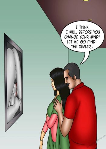 Cover of Savita Bhabhi 147 - The Artist's Muse 2